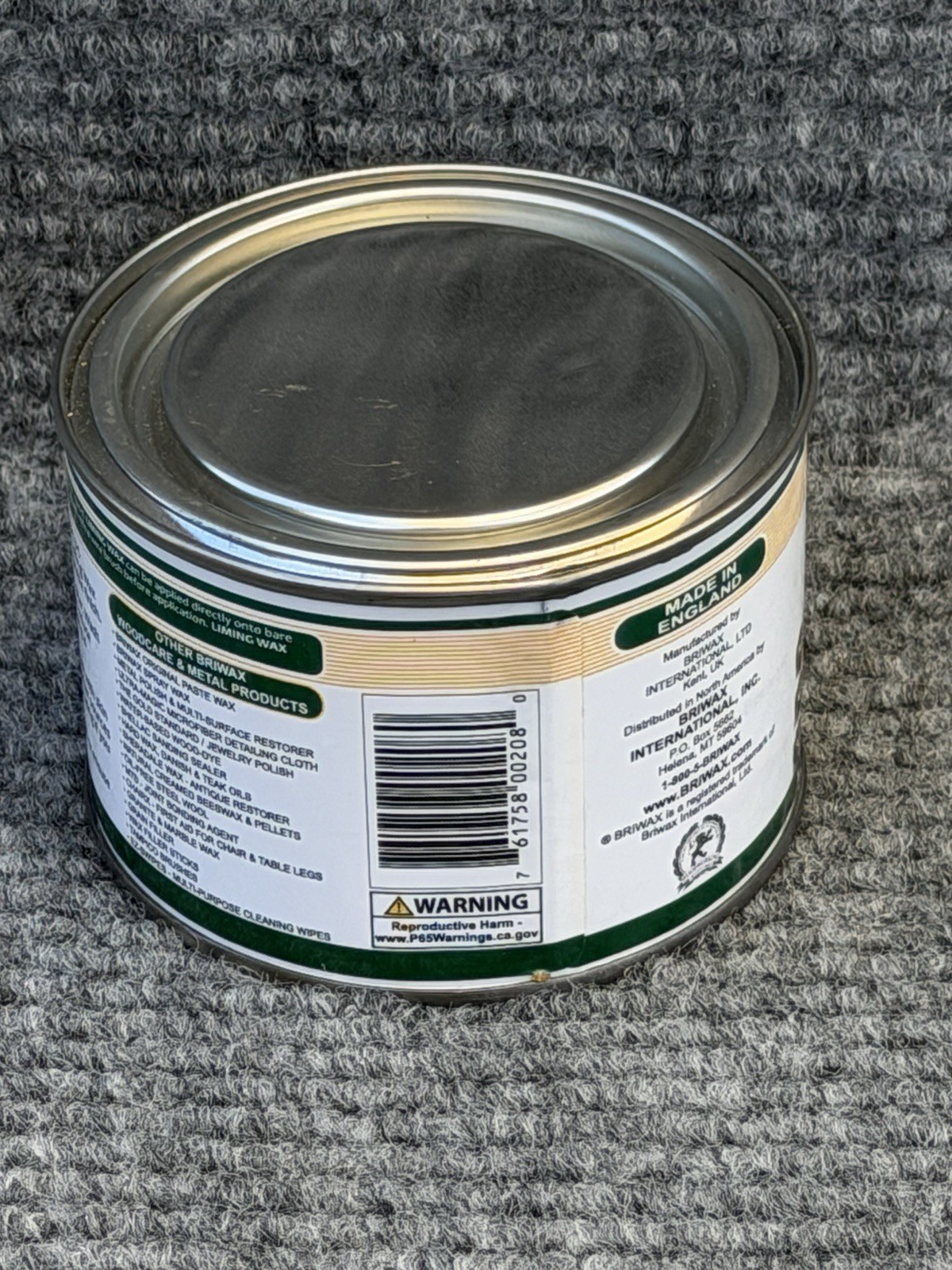 BRIWAX Liming Wax 250ml (8oz.)