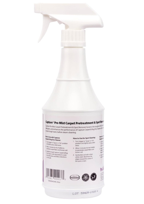 Capture Pre-Mist Soil Release for Carpet Dry Cleaner (24 oz.)