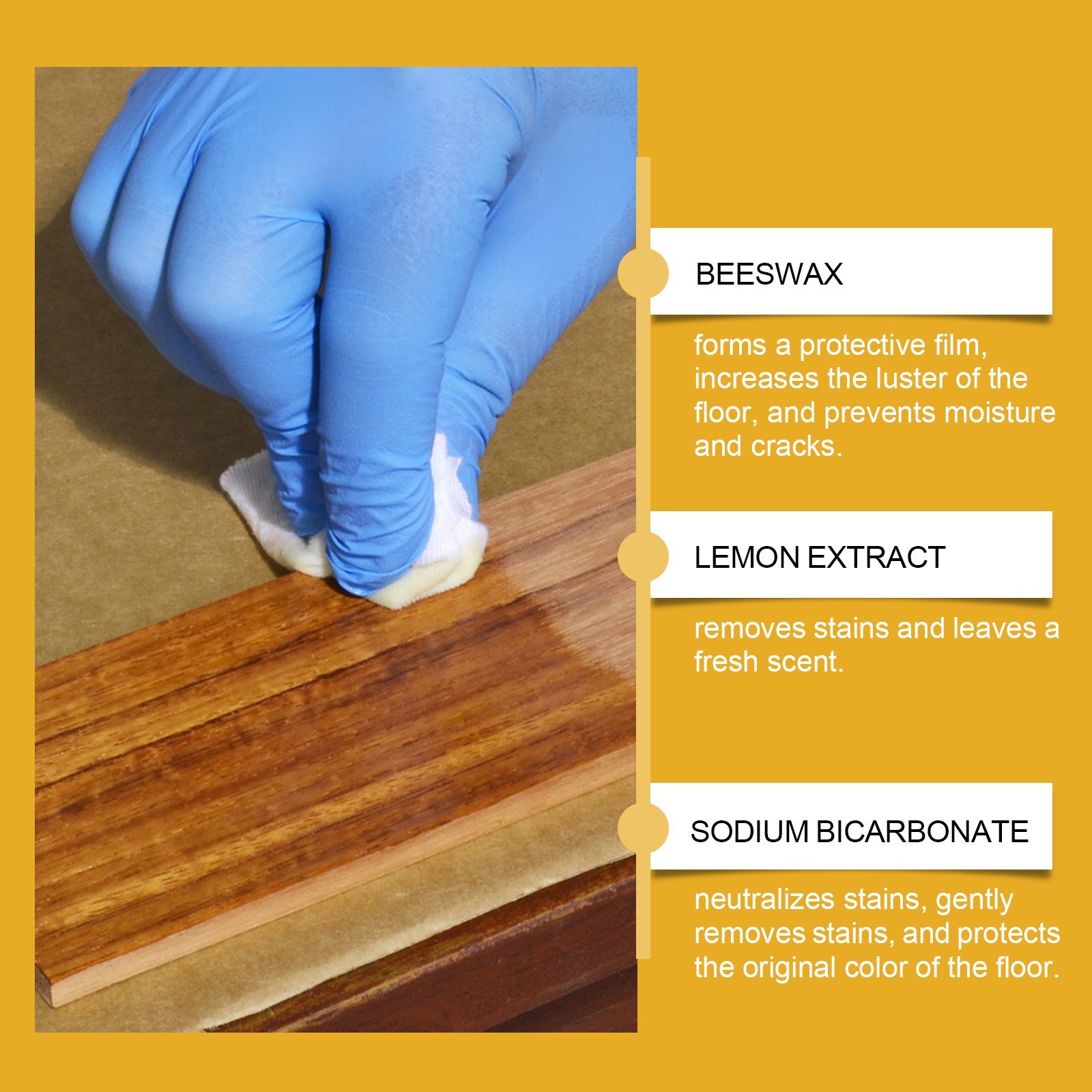 Beeswax Spray Essential Oil Wax,Multi-Purpose Furniture Polish,Wood Care Spray
