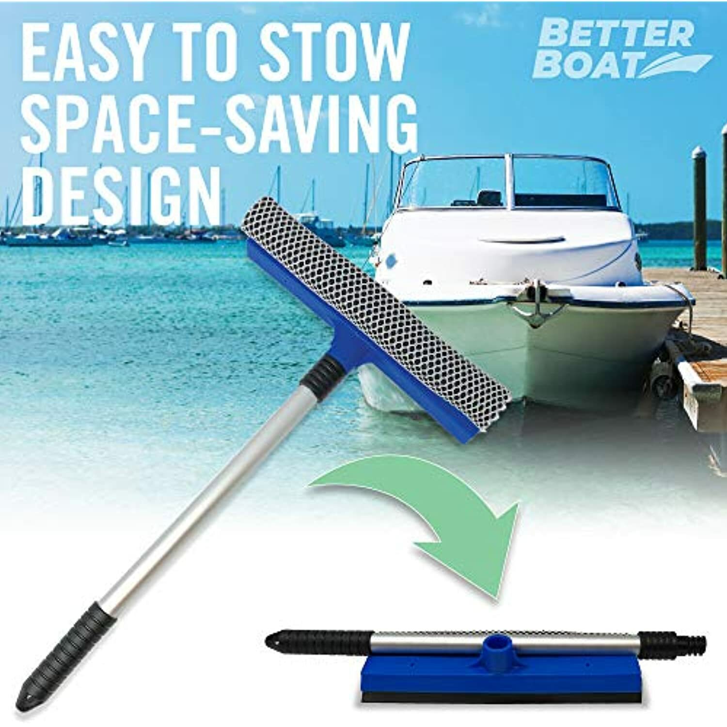 Marine Squeegee Windshield Cleaning Tool Window Squeegee Window Cleaner and W…
