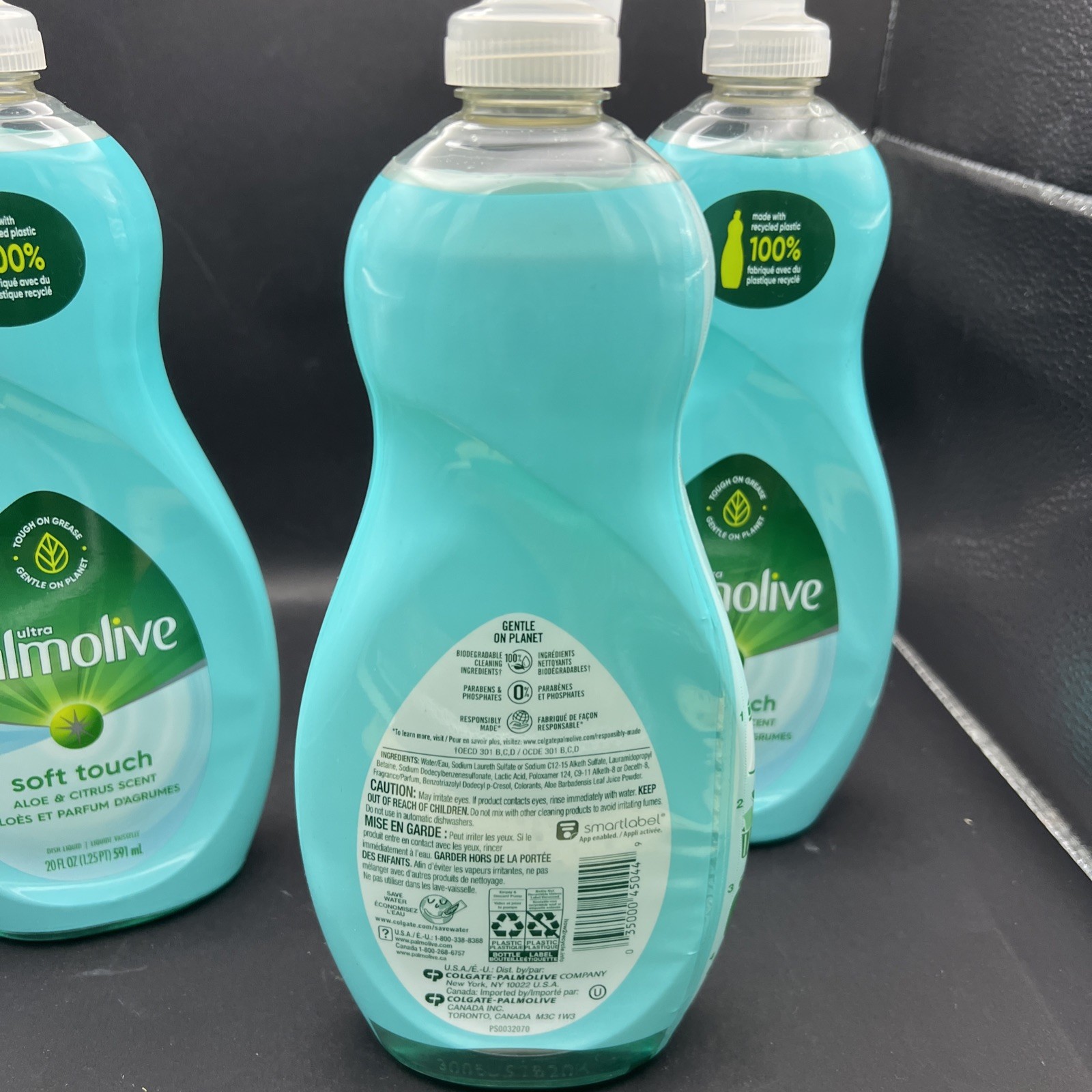 3X Palmolive Ultra Soft Touch Aloe & Citrus Scent Dish Liquid 20 oz DISCONTINUED