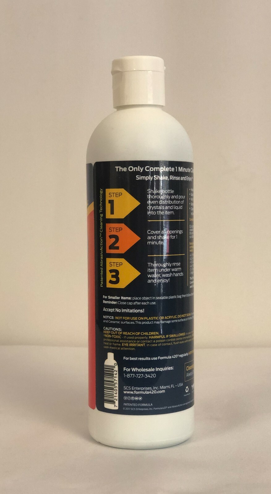 Original FORMULA 420 Cleaner Ceramic Glass Metal Pyrex Cleaner 12 oz Bottle