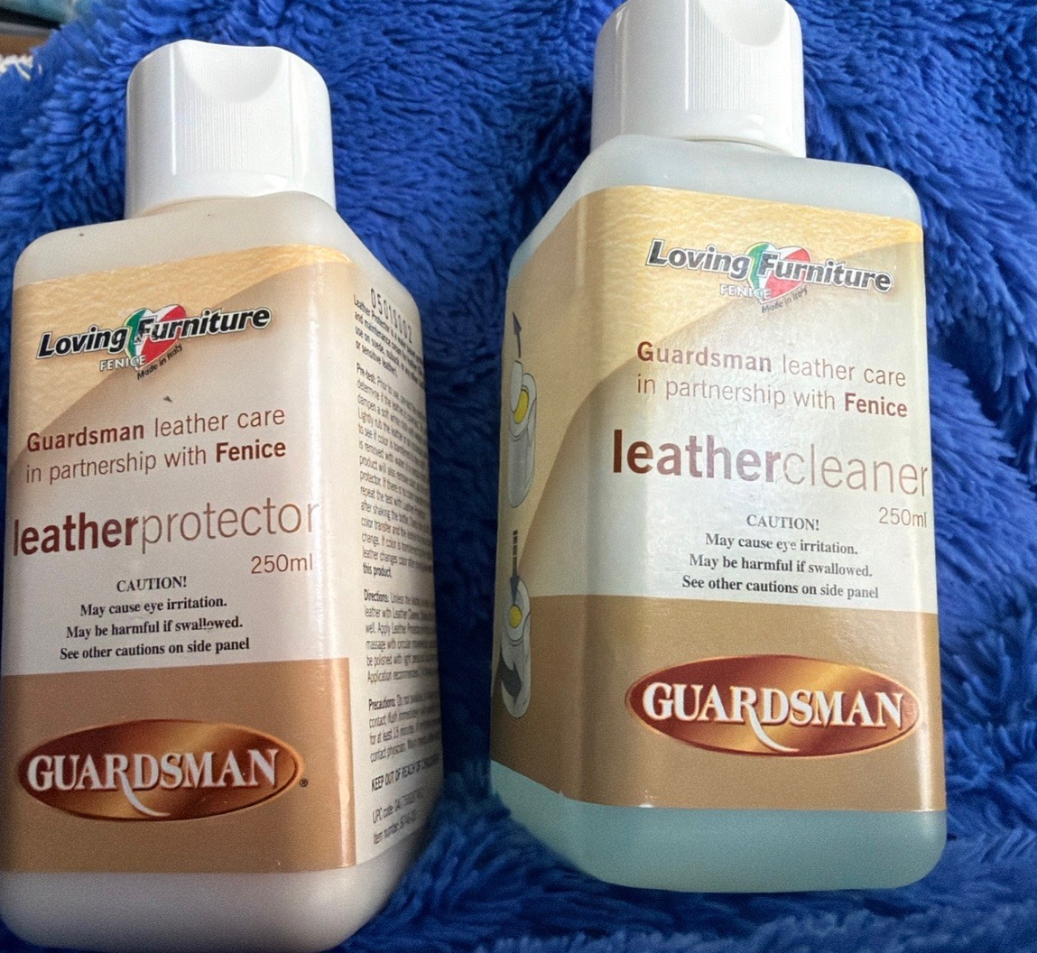 Guardsmen Leather Cleaner & Leather Protector 8.45 fl. oz. Each