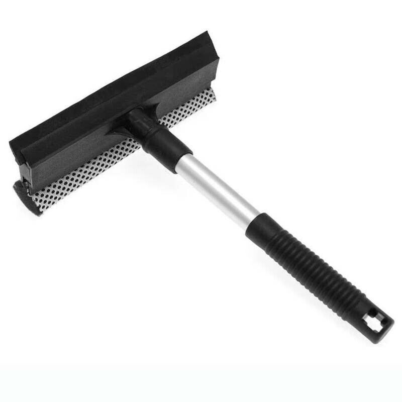 Handle Windshield Squeegee Wiper Scraper Car Window BrushCleaner Double Surface
