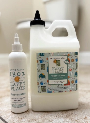 *Beekman 1802 Happy Place 64 oz. Toilet Cleaner Set – Eucalyptus Scented
