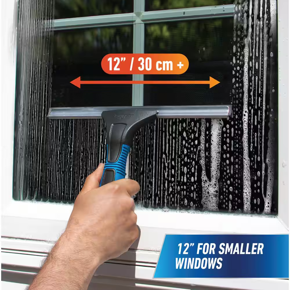 18 In. EZ Change Squeegee with 12 In. Interchangeable Blade