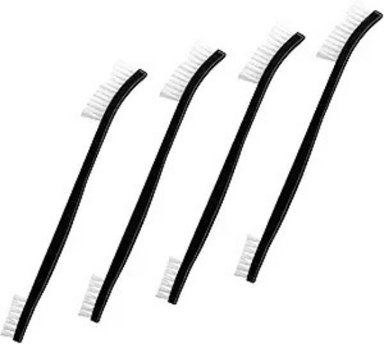 4 Pcs Small Cleaning Brushes Double-Ended Detail Cleaning B Number of Items: 4