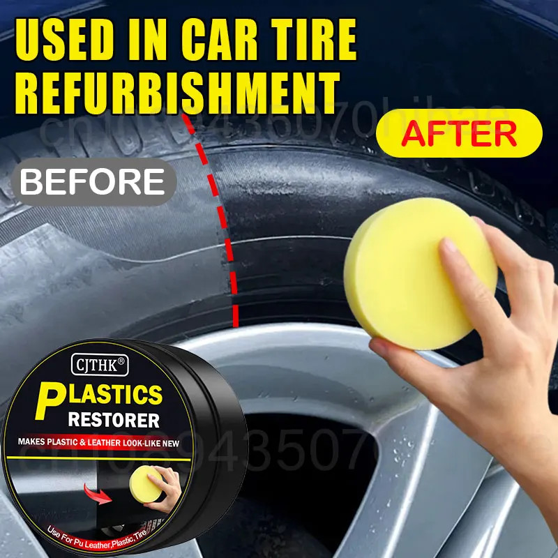 Car Plastic Restorer Back To Black Gloss Trim Hydrophobic Coating Repair Agent