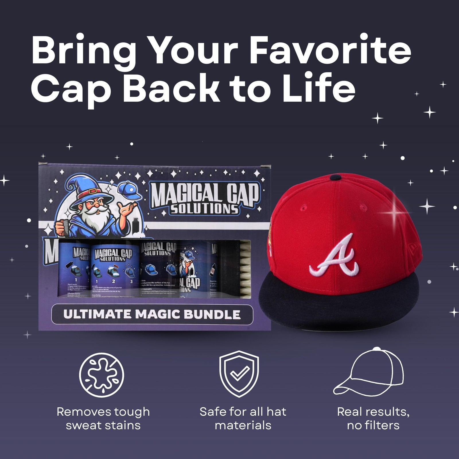 Hat Cleaning Kit – Foam and Brush for Effective Headwear Care