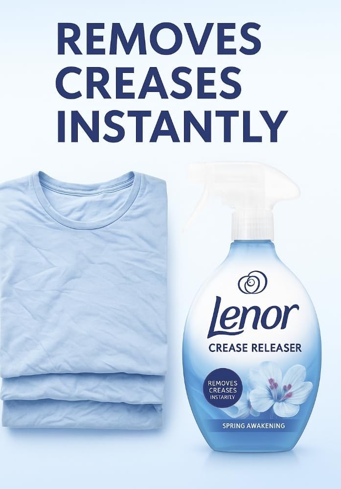 Lenor Crease Releaser Spring Awakening 500ml Wrinkle Remover Spray