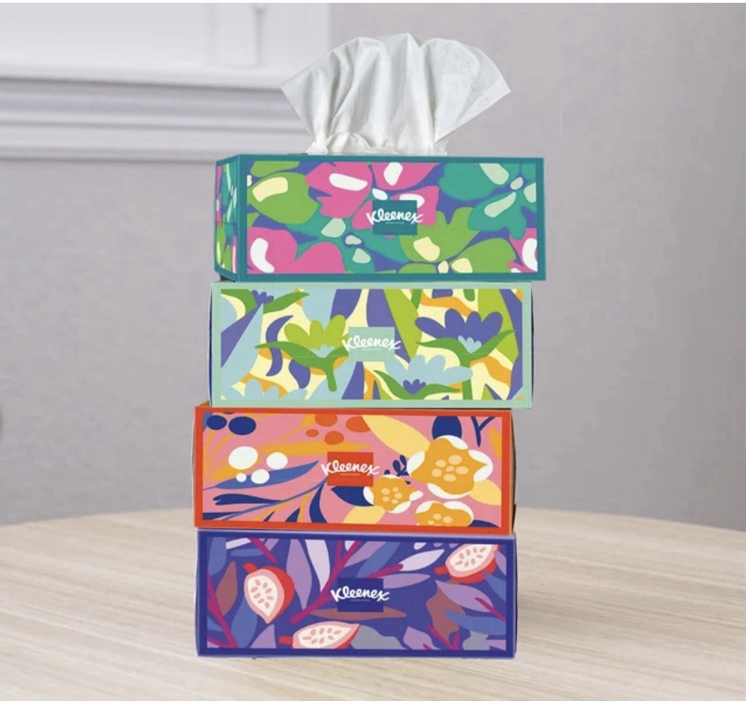 Kleenex Trusted Care Facial Tissue 2-Ply 230 Sheets per Box 10-Pack