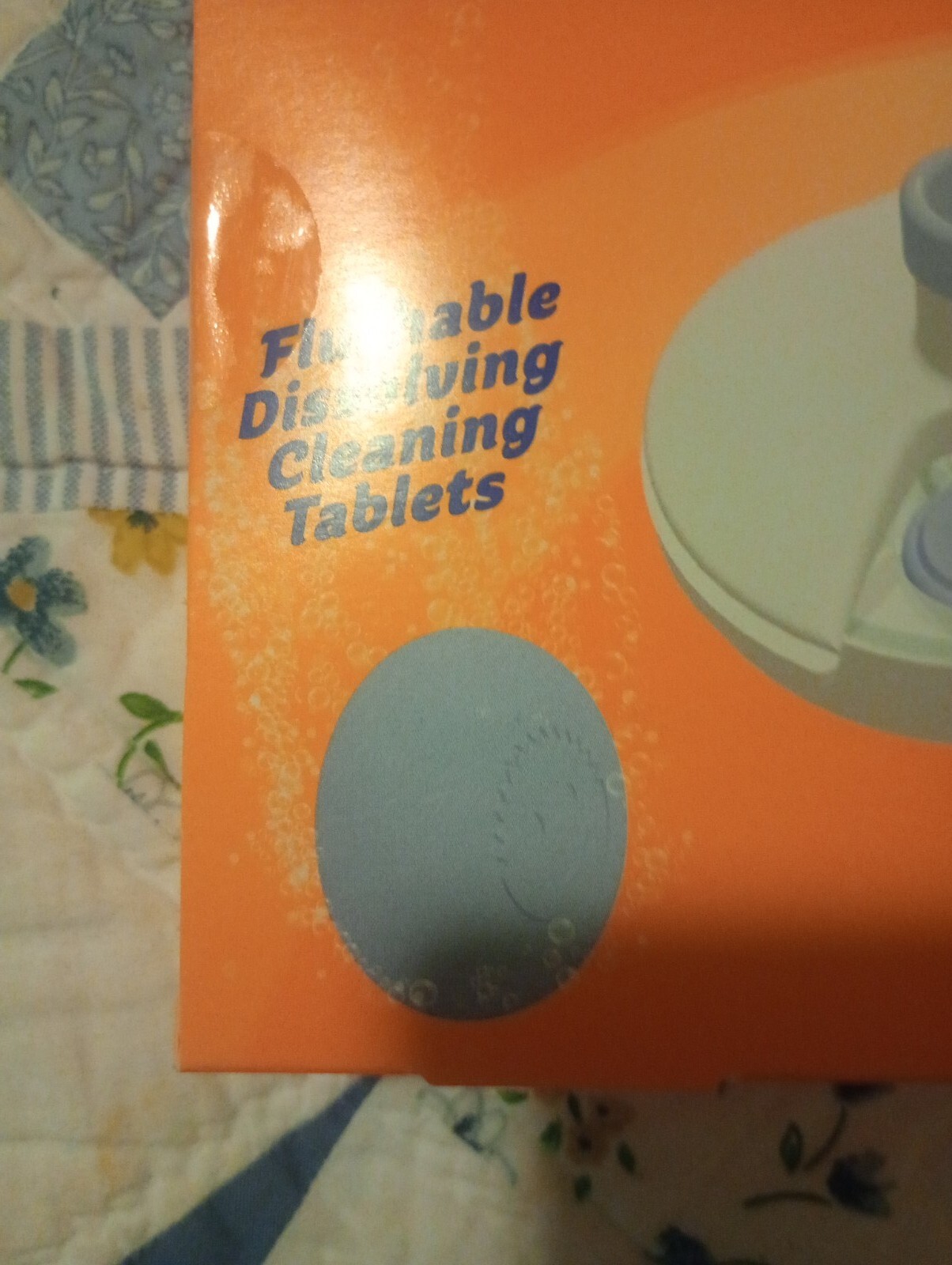 Flushable Dissolving Cleaning Tablet Refill 6 Pack For Toilet Wand
