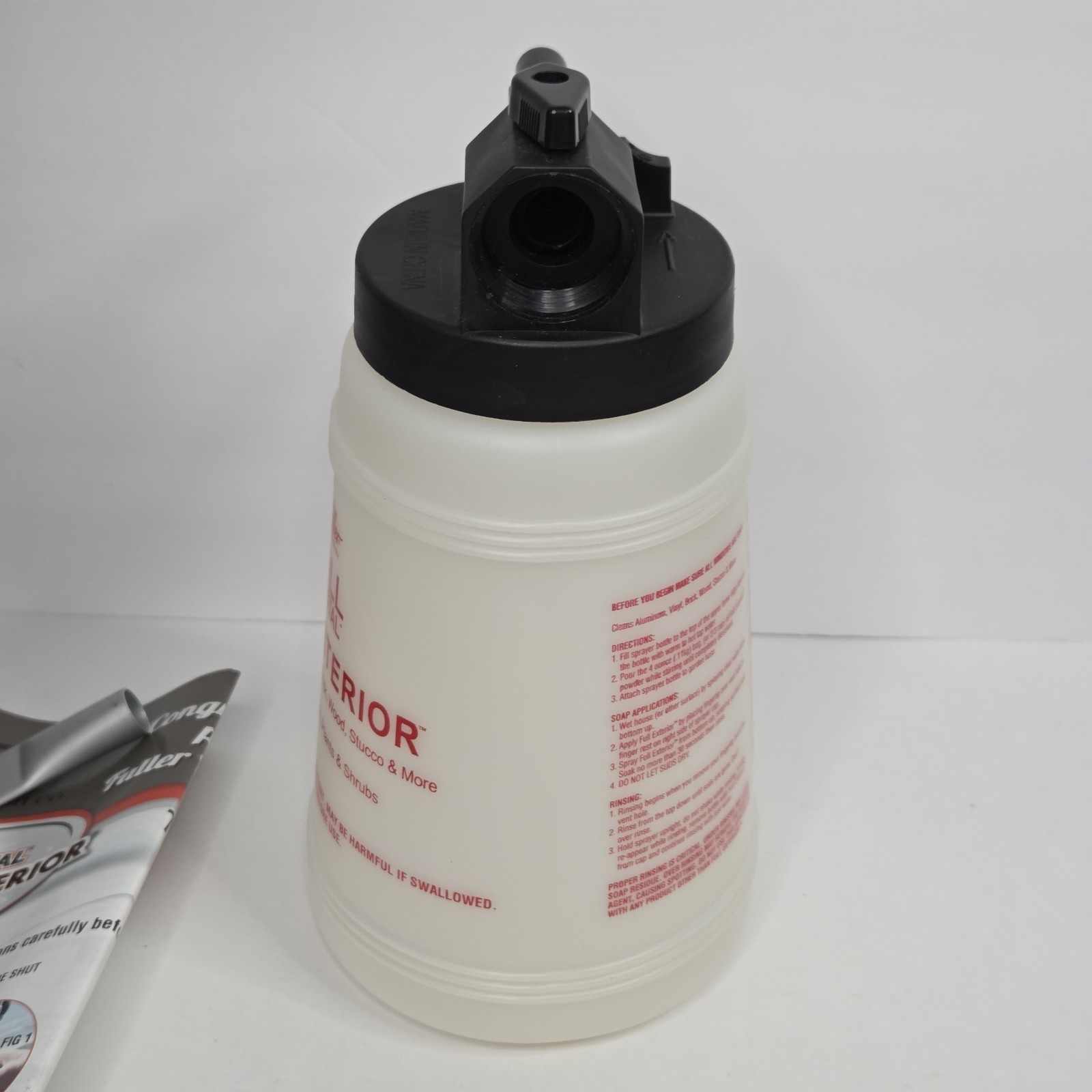 Fuller Brush Full Crystal Exterior Kit Cleans Aluminum Vinyl Brick Wood Stucco