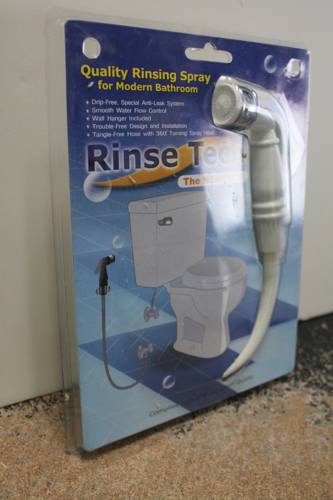 RINSE TECH The Heritage Quality Rinsing Spray for bathrooms NEW