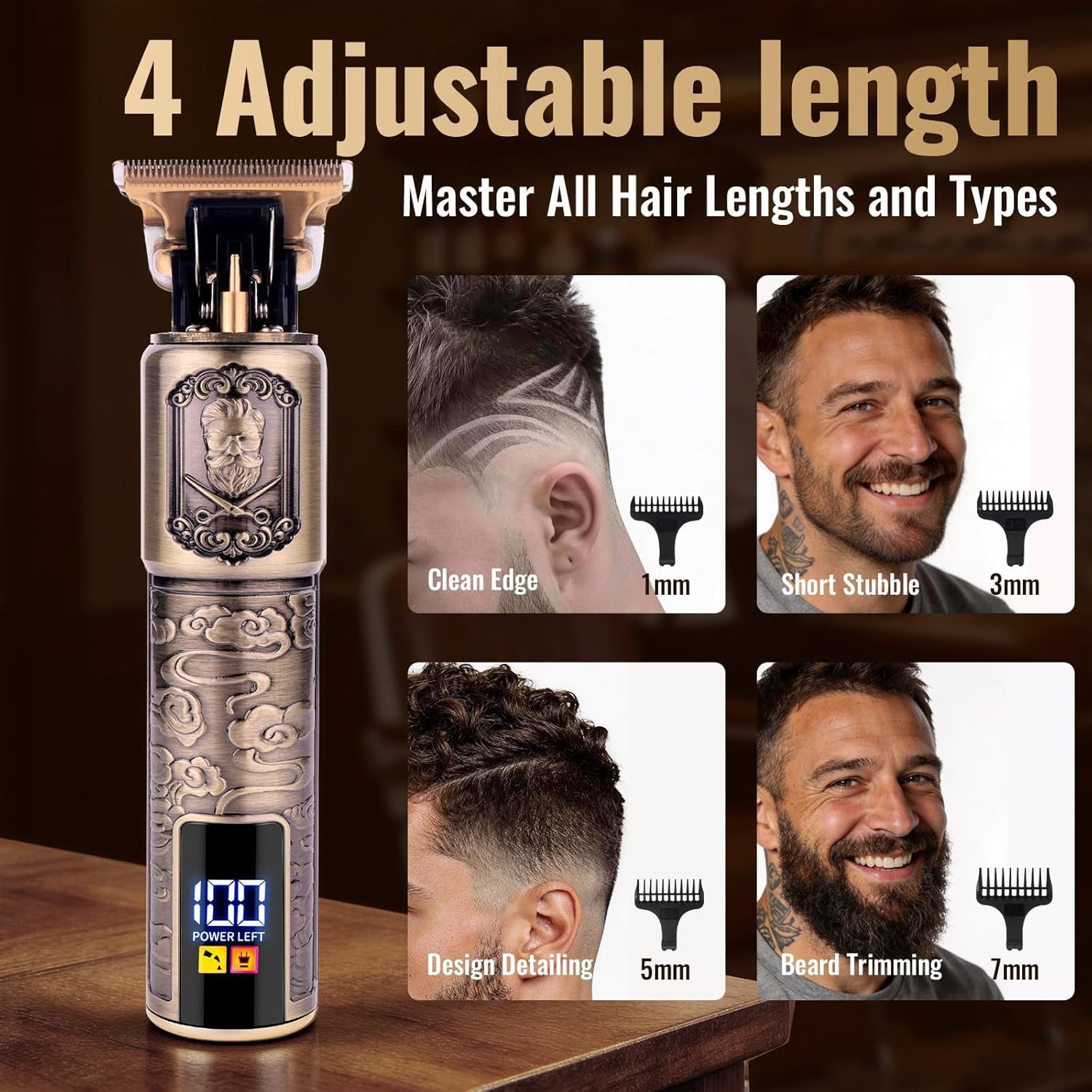 Ufree Foil Shavers Electric Razor for Men, Beard Trimmer Grooming Shaving Kit,