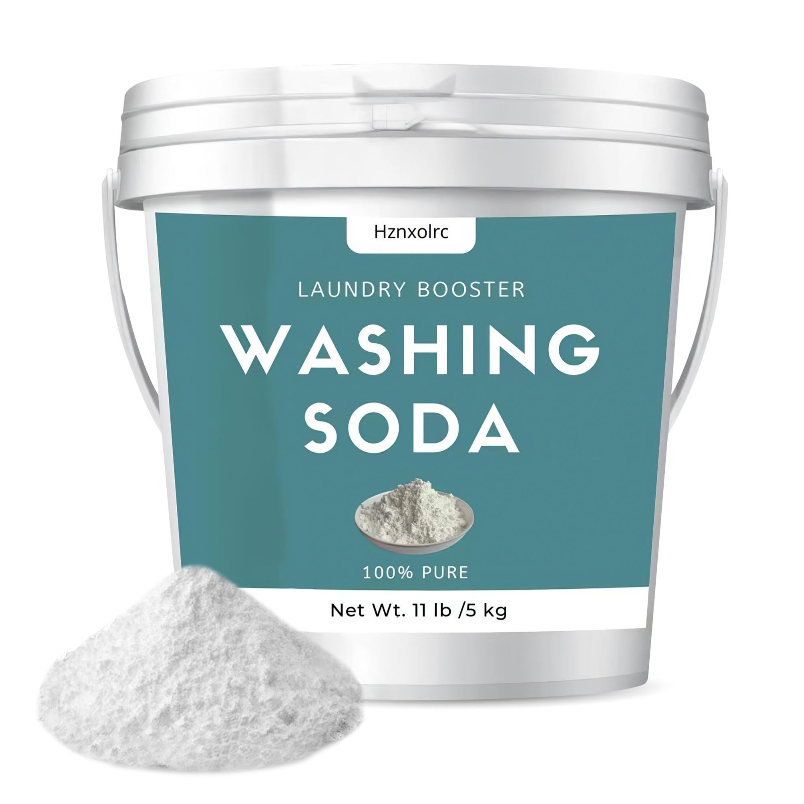 11 lb Pure Sodium Carbonate Washing Soda – Laundry & Household Cleaner, Ideal fo