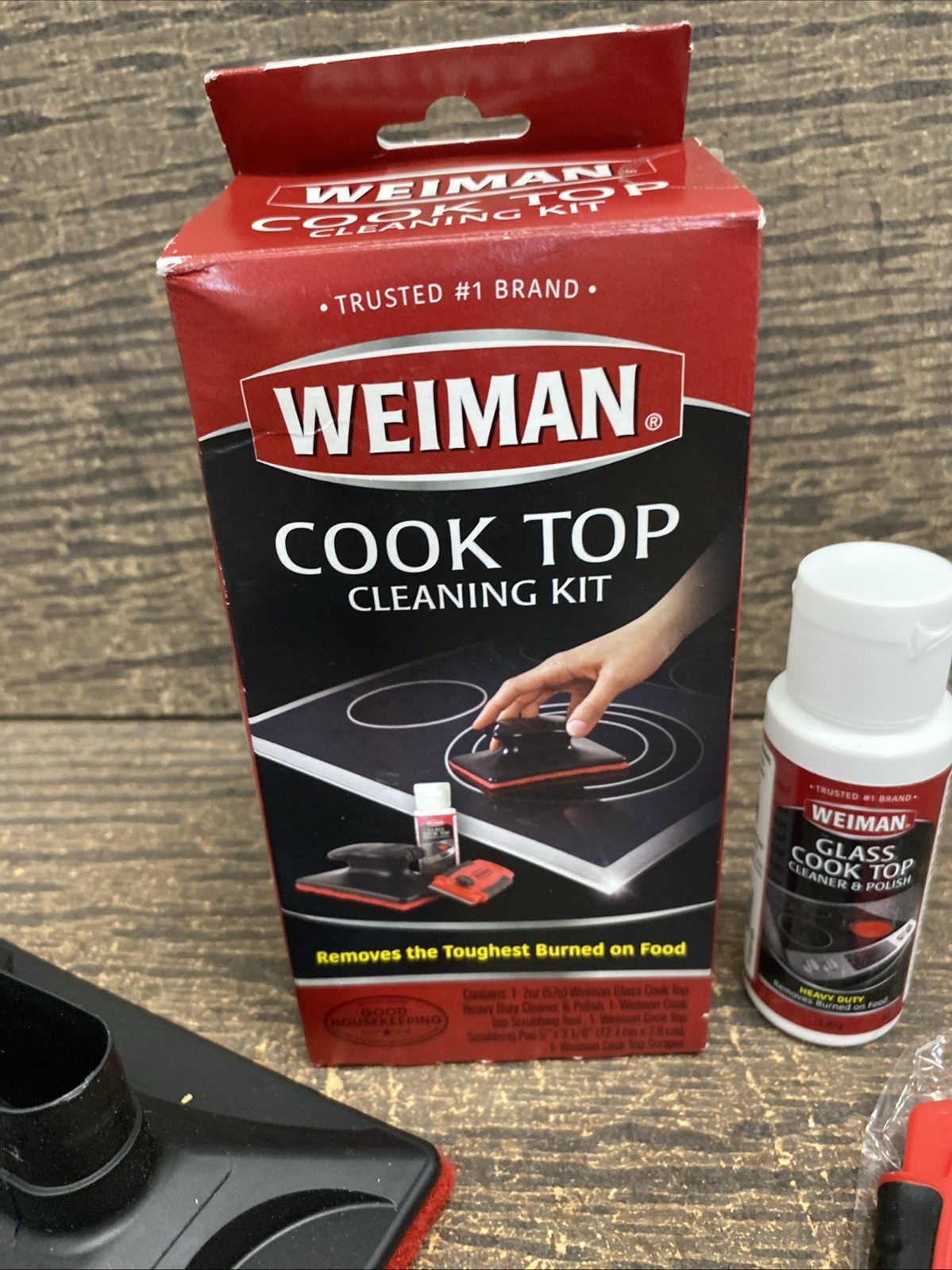 Weiman Complete Cook Top Cleaning Kit New Open Box