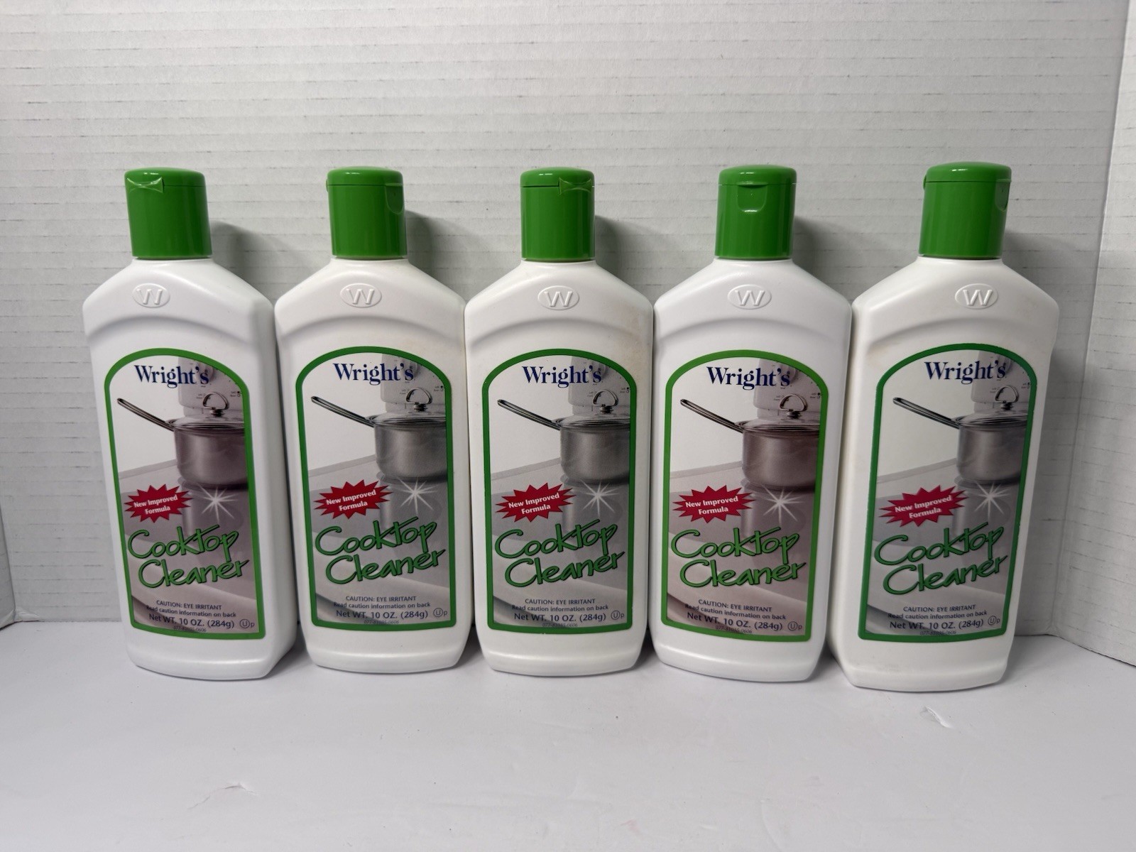 Lot of 5- Wright’s Glass & Ceramic Cooktop Cleaner 10oz