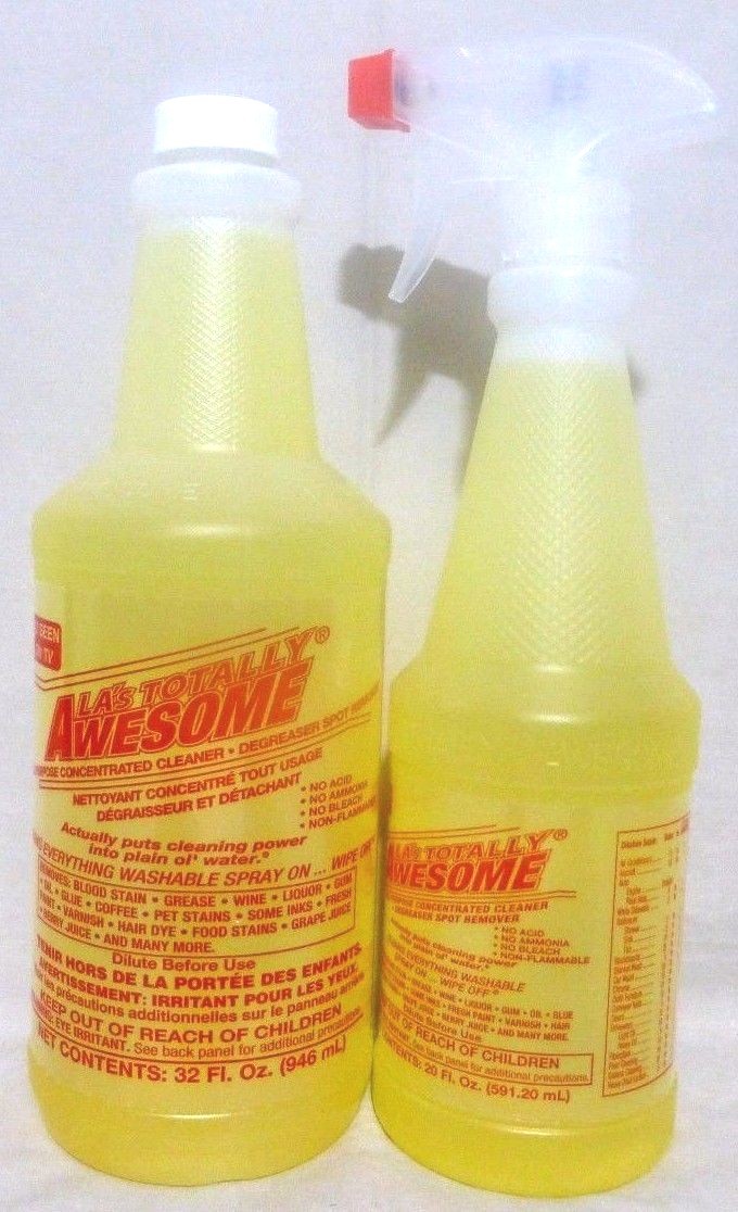 La’s Totally Awesome All Purpose Concentrated Cleaner 20 Fl Oz & 32 Oz