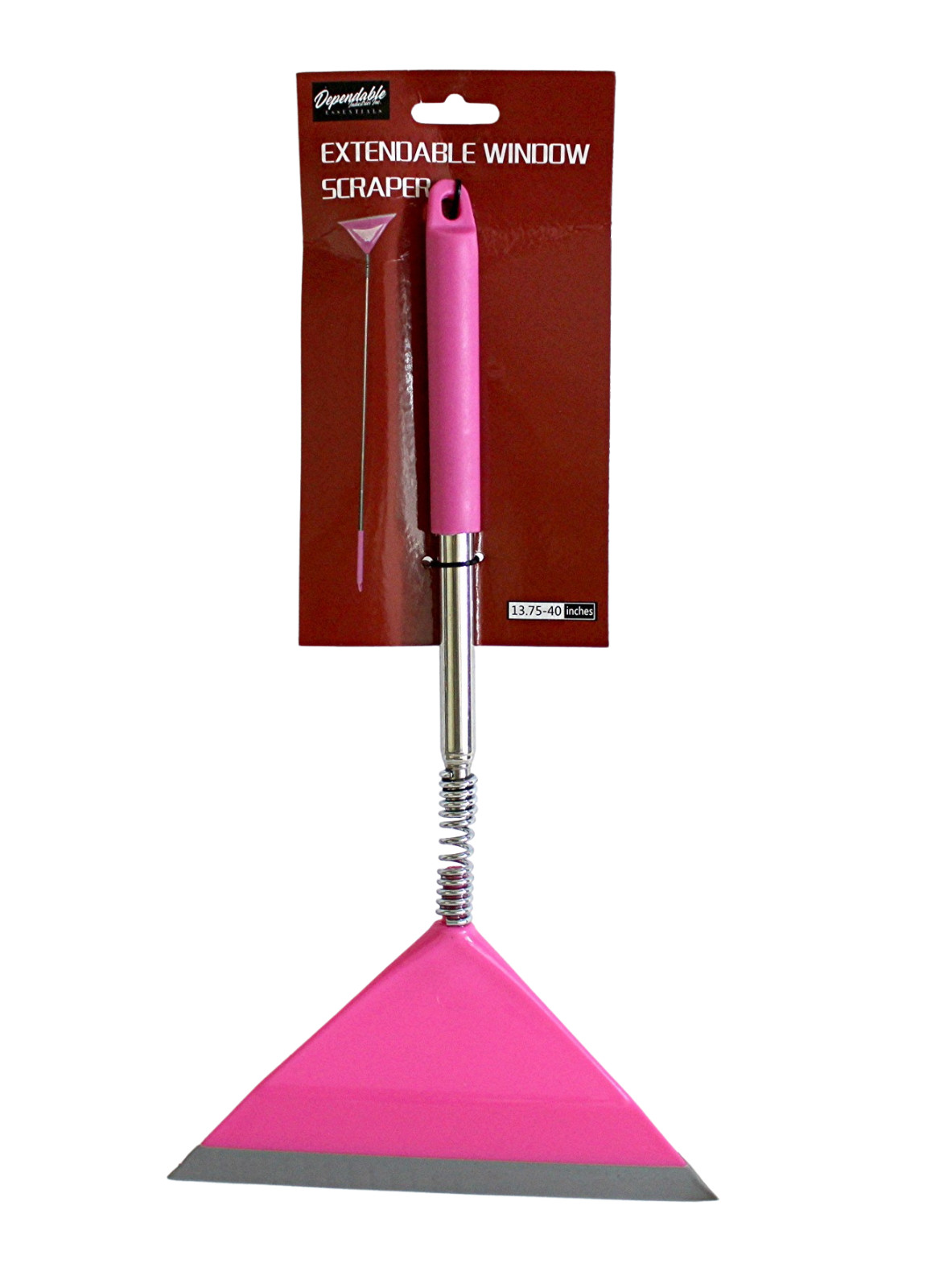 Extendable Telescopic 39 Inch Bathroom Window Shower Squeegee Long Reach