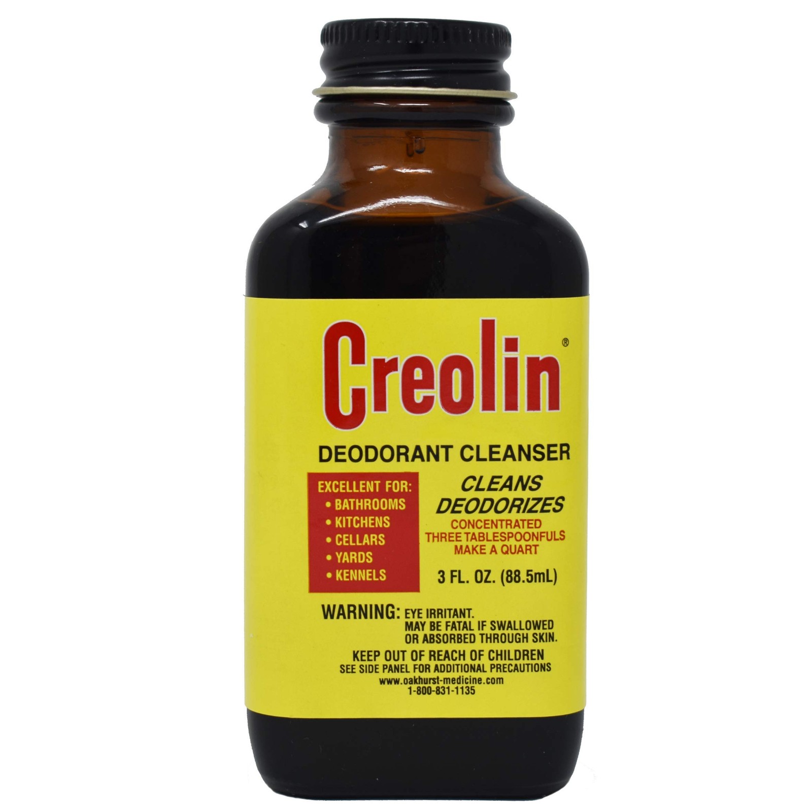 OAKHURST COMPANY Creolin Cleanser General Purpose, 3 oz. 3 Ounce (Pack of 1)