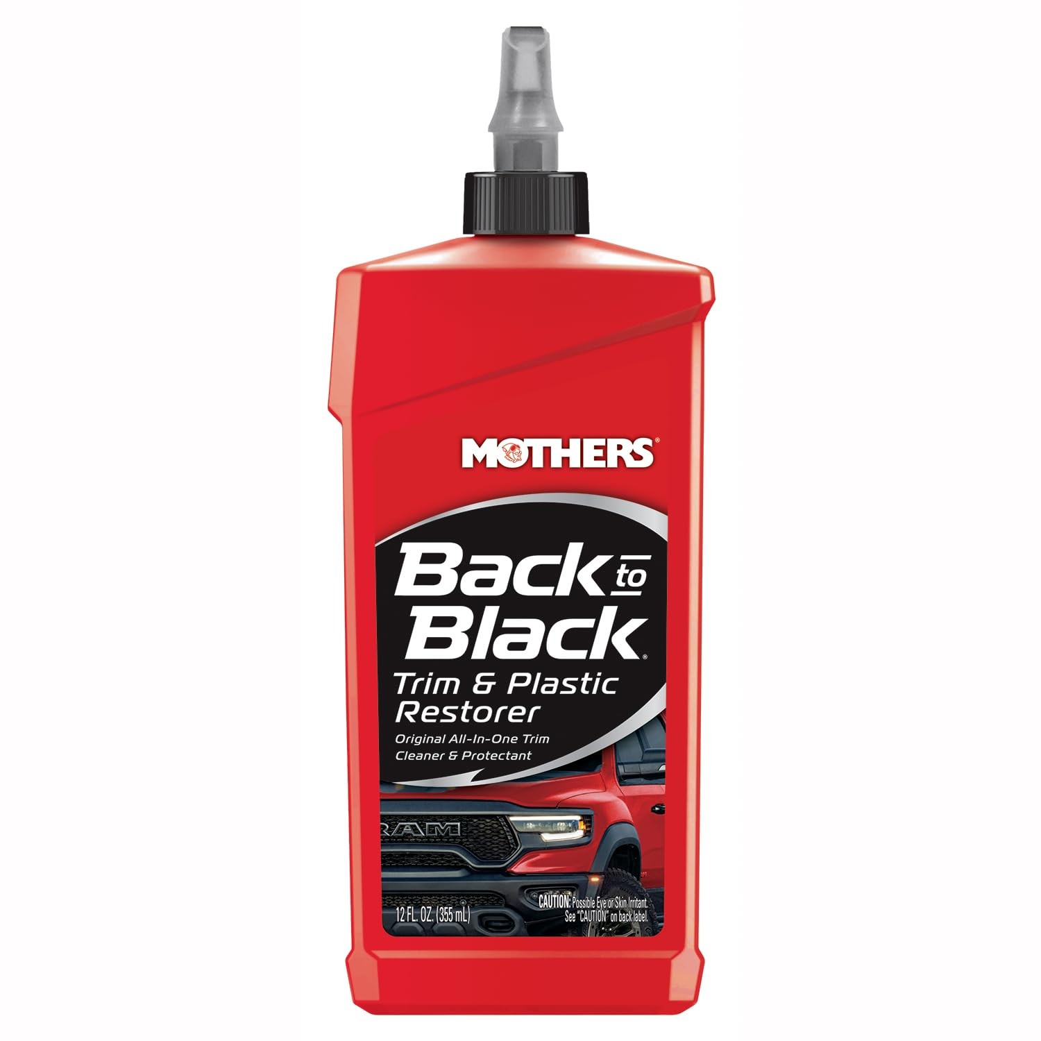 Back-to-Black Trim & Plastic Restorer, 12 oz. — Removes Oxidation, Dirt & Wax…