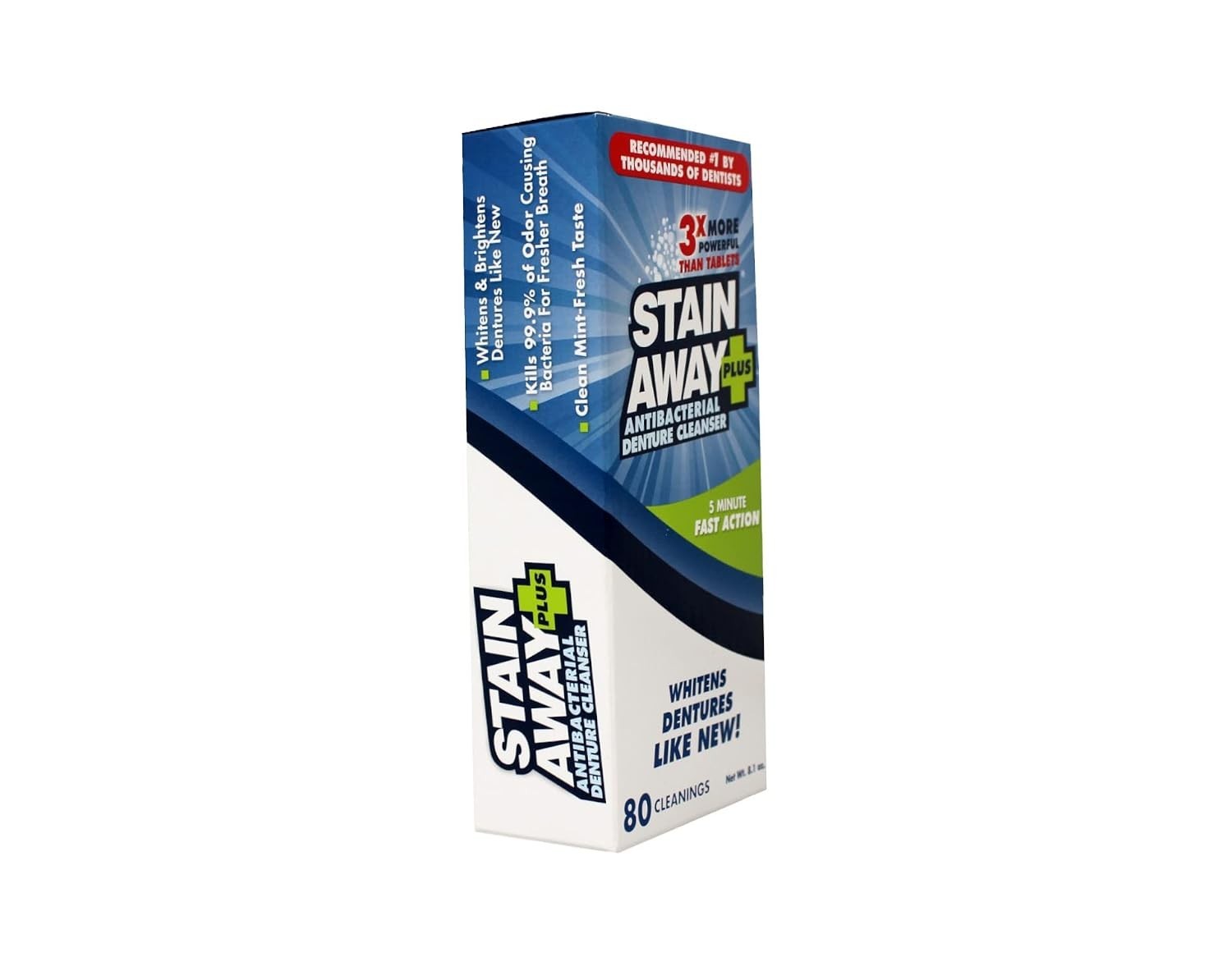StainAway Plus: 99.9% Bacteria Killer – Minty Fresh