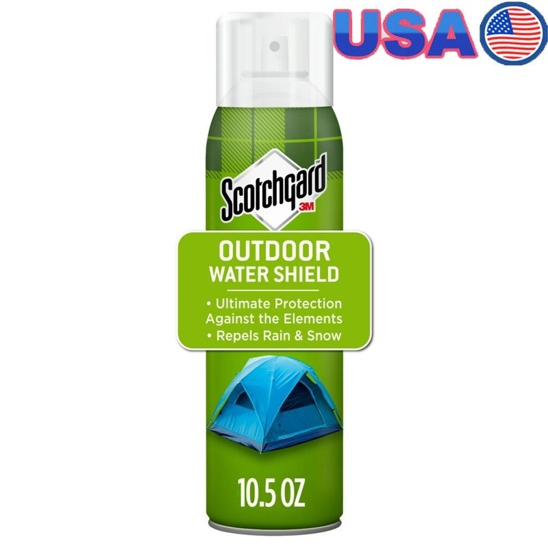 Outdoor Water Shield Spray Water Repellent Fabrics Tents Gear Odorless 10.5 oz