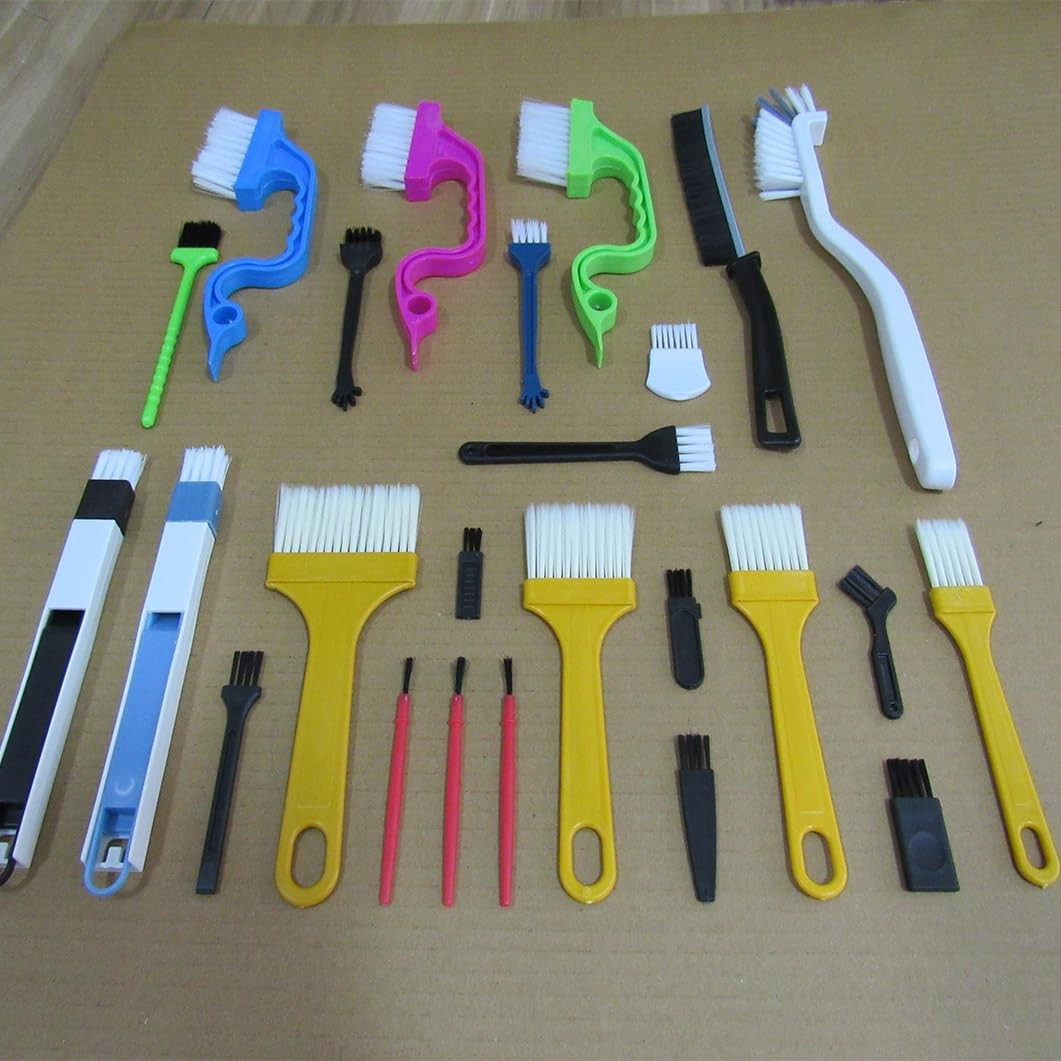 26Pcs Small Cleaning Brush,Crevice Cleaning Brushes Small Spaces,Gap Cleaning…