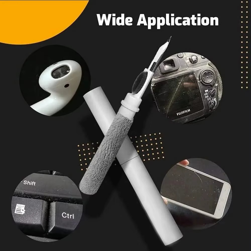 Multi-Use Earbuds Cleaning Kit – 2-in-1 Pen Brush for AirPods, Headsets
