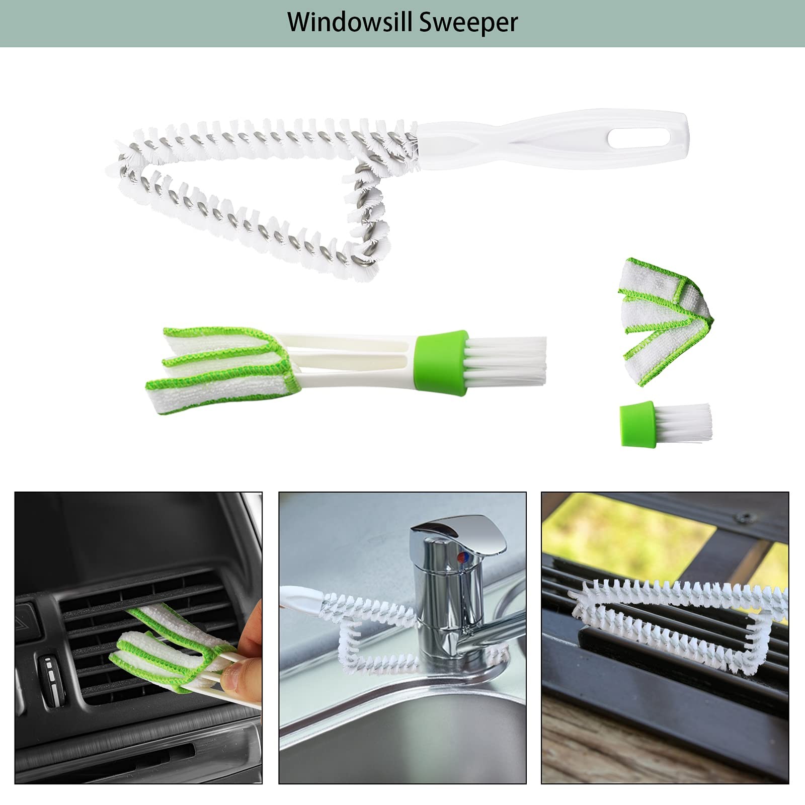 Venetian Blind Cleaner Duster Tool Handheld Window Shutters Duster Window Blind