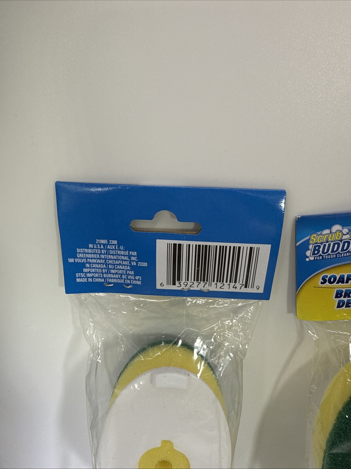 Scrub Buddies Soap Dispenser Brush Refill 2 Pack – Brand New – Lot Of 2
