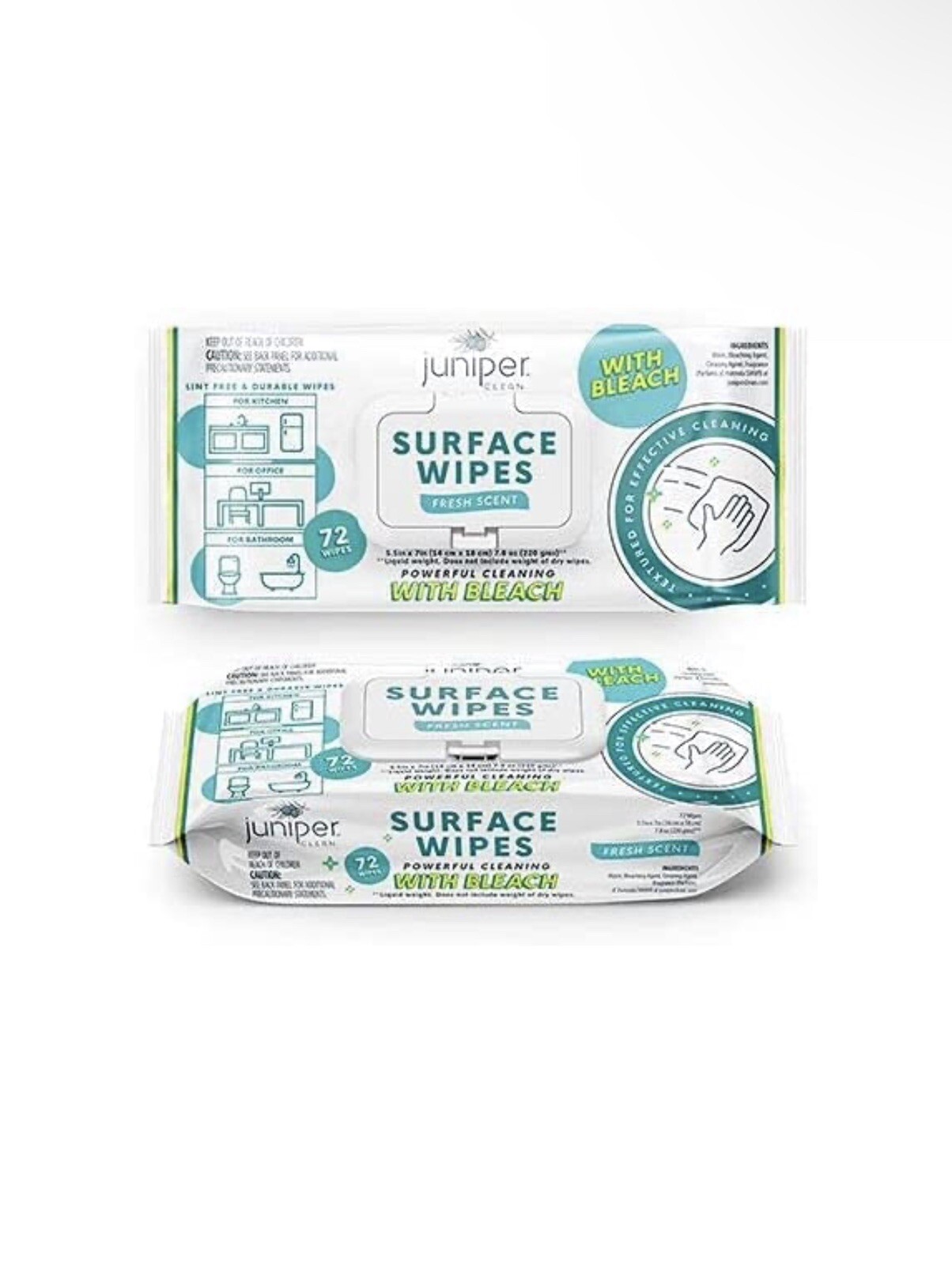 Juniper CLEAN Surface 1 unit Cleaning Wipes 