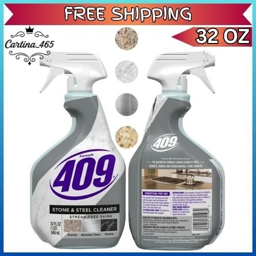 Formula 409 Stone and Steel Cleaner, Spray Bottle, 32 oz *SEALED*