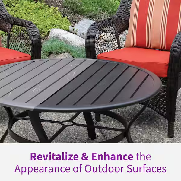 Outdoor Color Restorer 16 oz Multi-surface Formula Deal For Vinyl Plastic Rubber