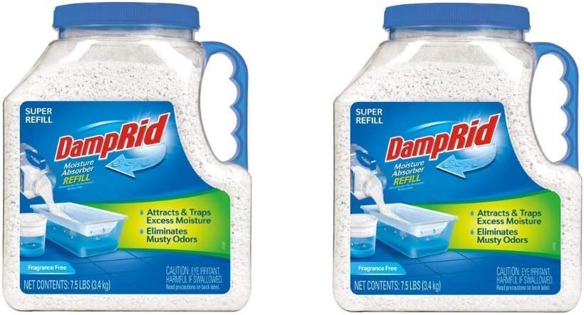 DampRid Moisture Absorber Refill Container 7.5 lb – Fragrance Odor and Moistu…
