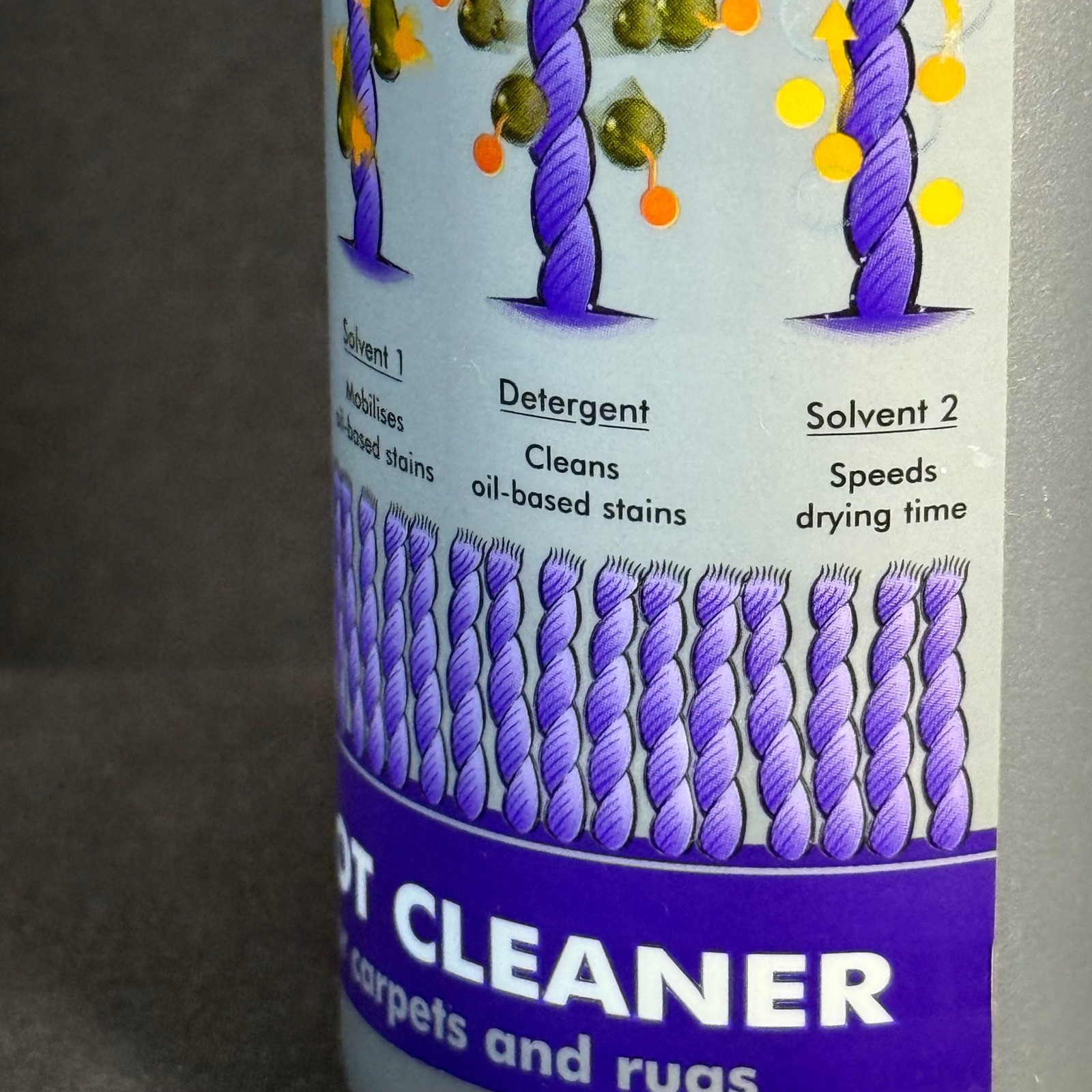 Dyson DyZolv Spot Cleaner for Carpets and Rugs 250ml 8.5oz