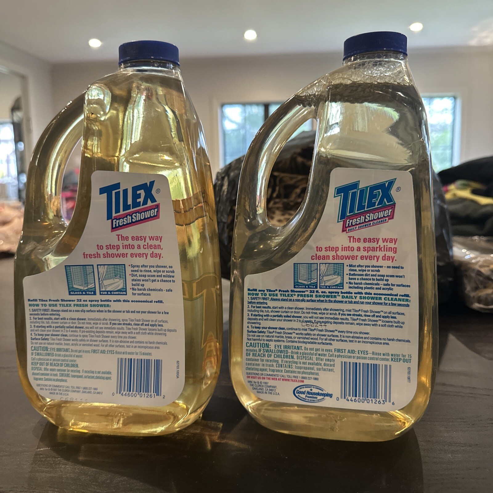 Tilex Daily Shower Cleaner Refill 64 oz Bottles Original LOT OF 2! 128 Oz. Total