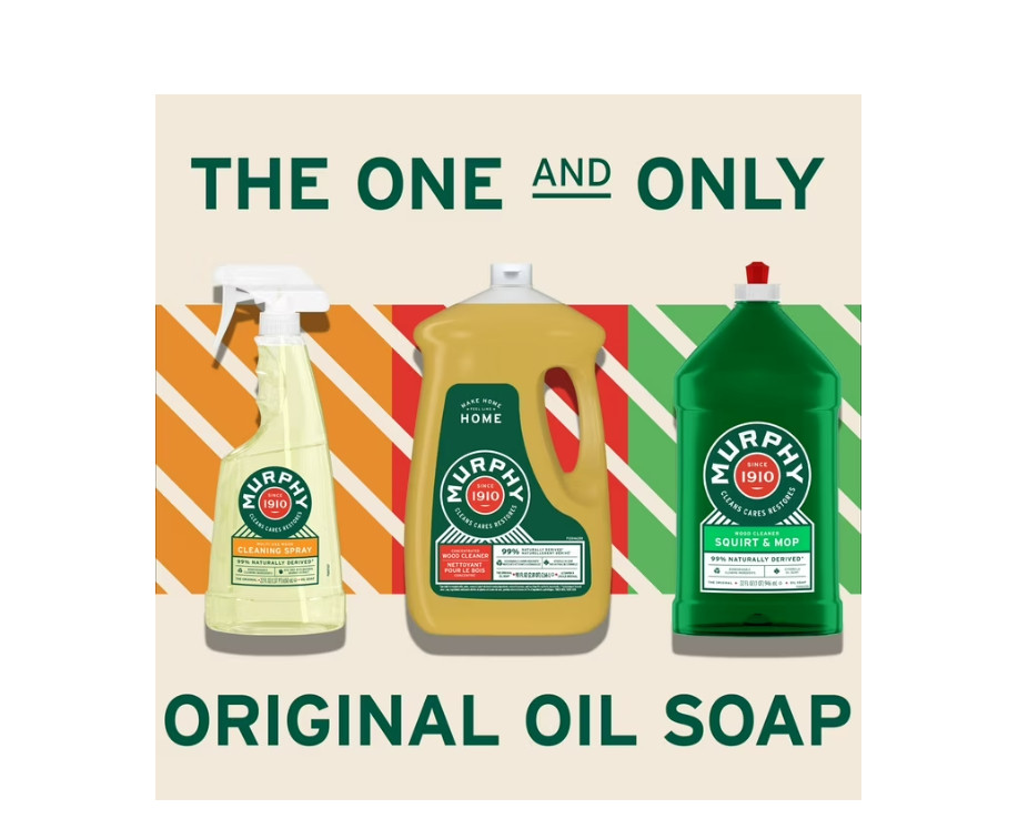 4 PACK Murphy Oil Soap Wood Cleaner, Original – 32 Fluid Ounce-Free Shipping