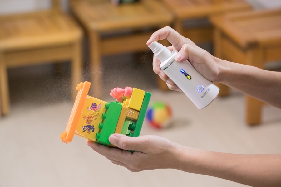 Eleclean Portable Disinfectant Spray Device Alcohol-Free Solution