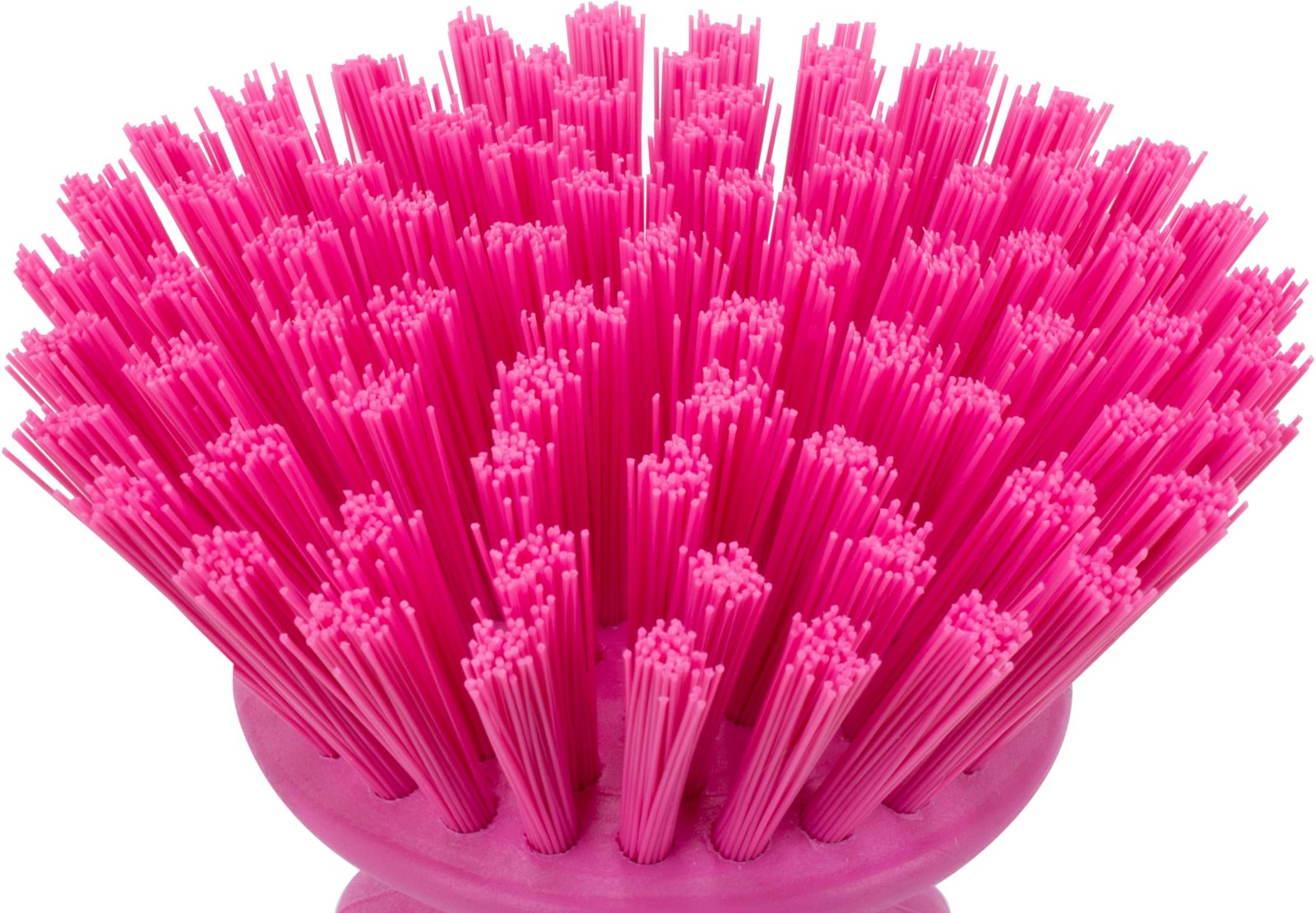 42395EC26 Plastic Scrubber Brush, Round Brush, Dish Scrub Brush With Color Co…