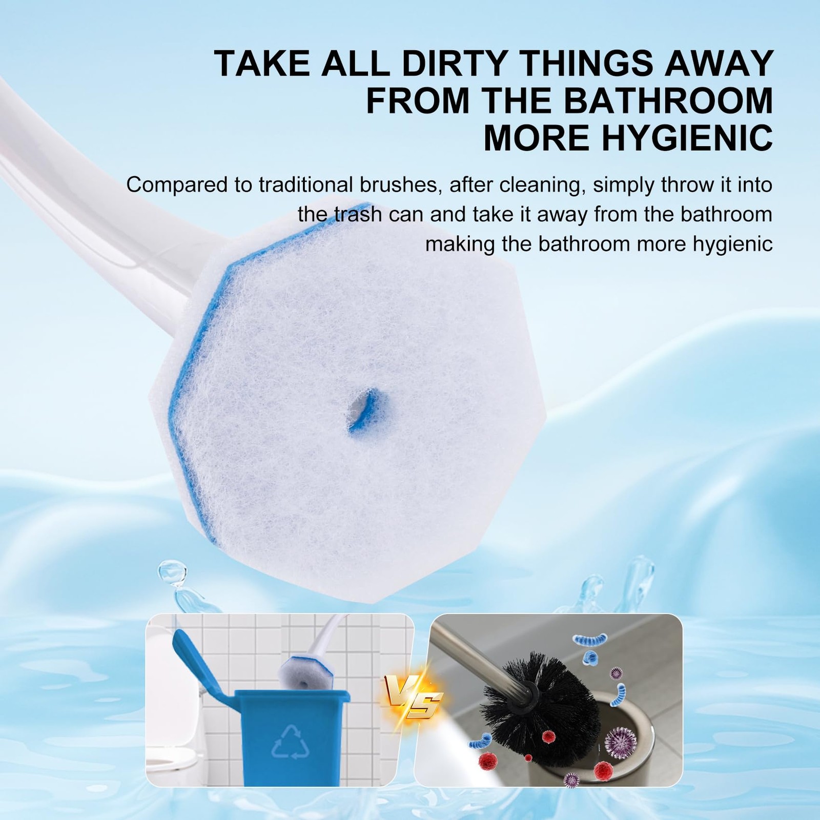Upgraded 30pcs Wand Refills fits Clorox Wand, Thickened Cleaning Layer, Won’t…