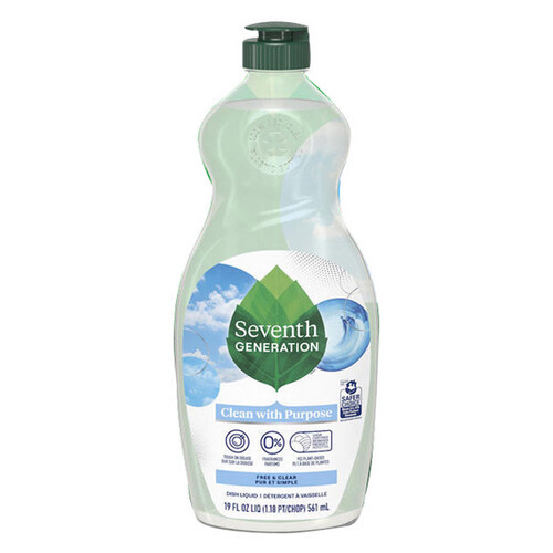 Dishwash Free and Clear 19 Oz By Seventh Generation