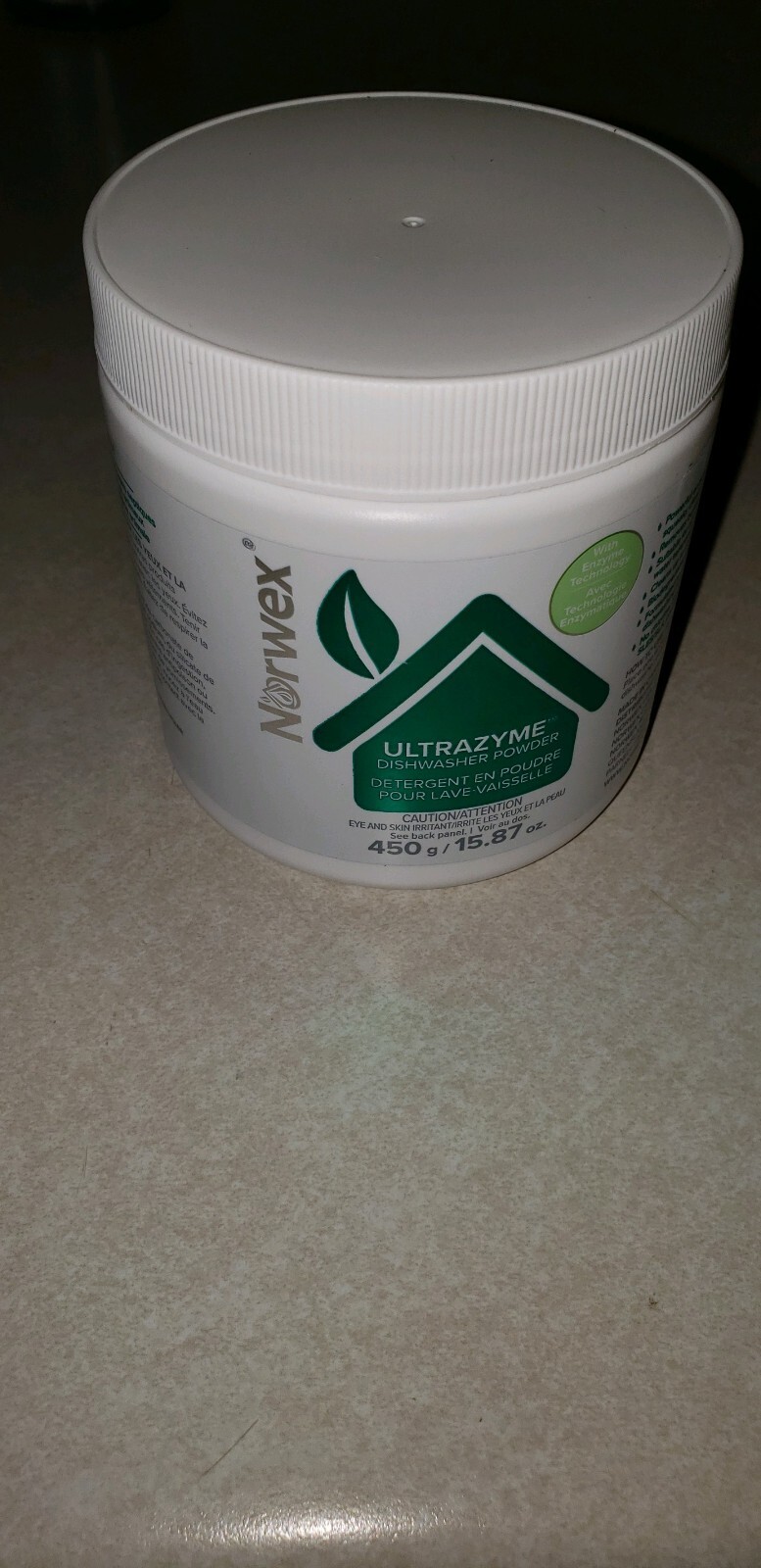 Norwex Ultrazyme Dishwasher Powder – 15.87 oz – New! , Norwex, ultrazyme