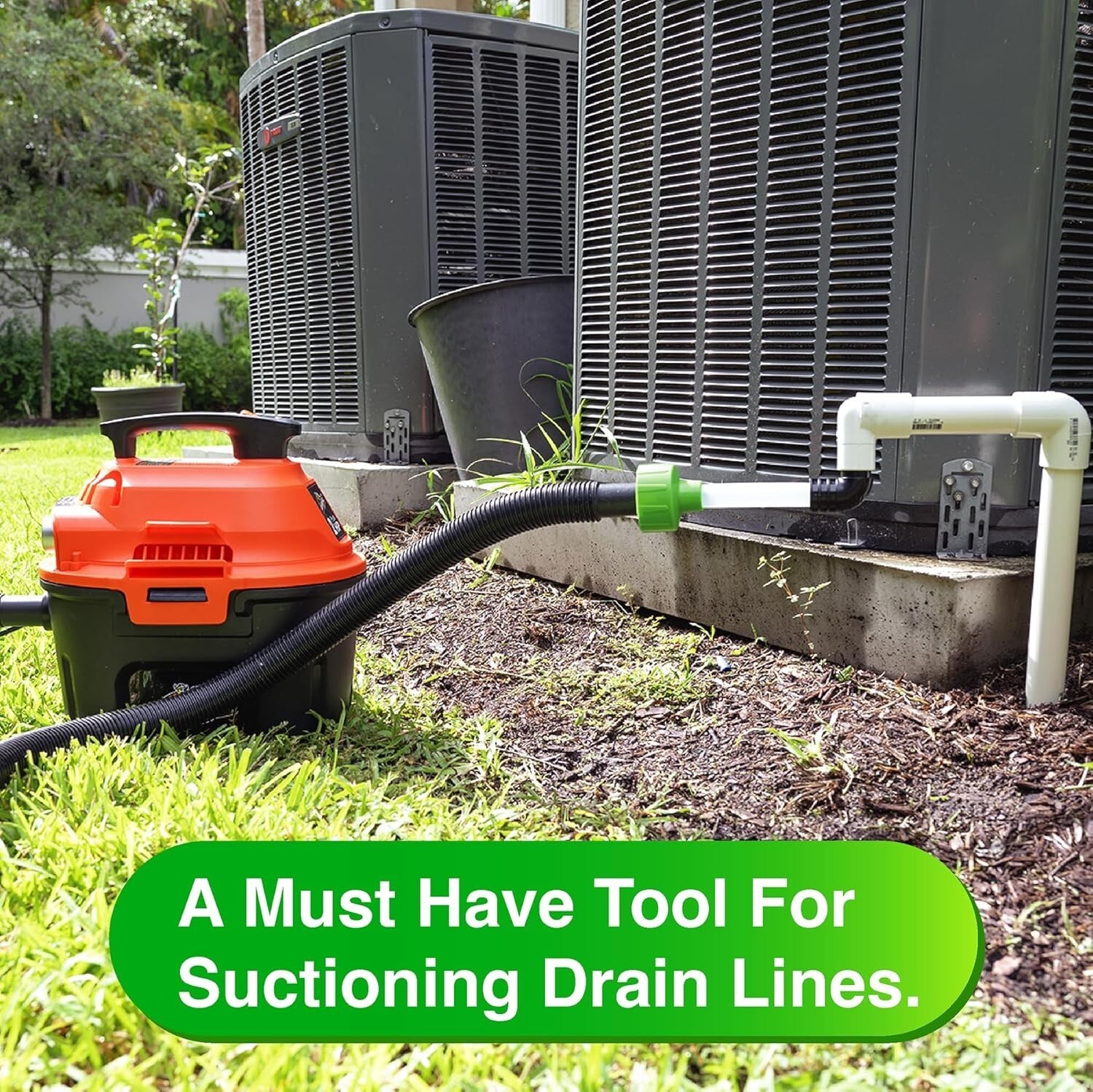 AC Drain Line Cleaner Adapter – Quickly Unclog Your HVAC Condensate Line