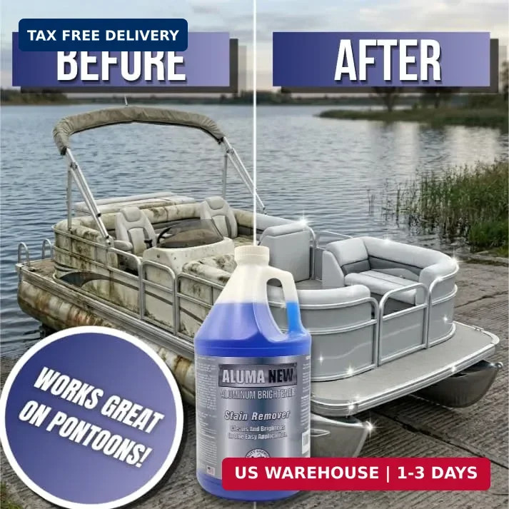 Aluminum Brightener/Stain Remover/Cleaner & Restorer/Made in USA/Quality Chemica