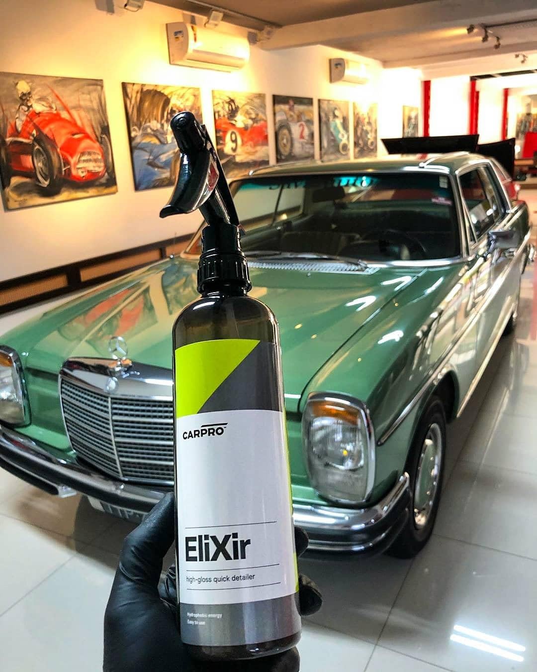 Carpro Elixir Quick Detailer 500Ml Hydrophobic Properties Easy Application