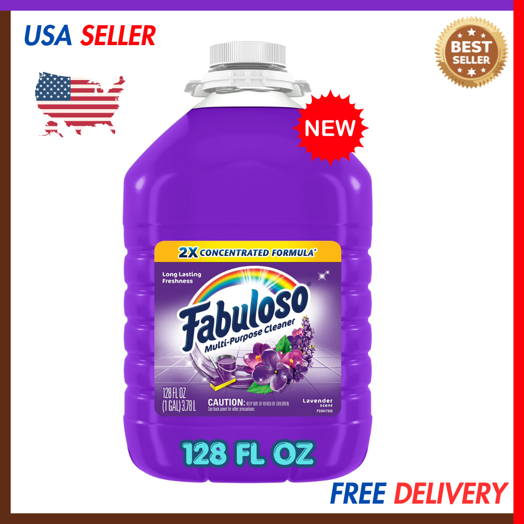 Fabuloso 2X Concentrat Multi-Surface All-Purpose Cleaner | Lavender 128 fl oz