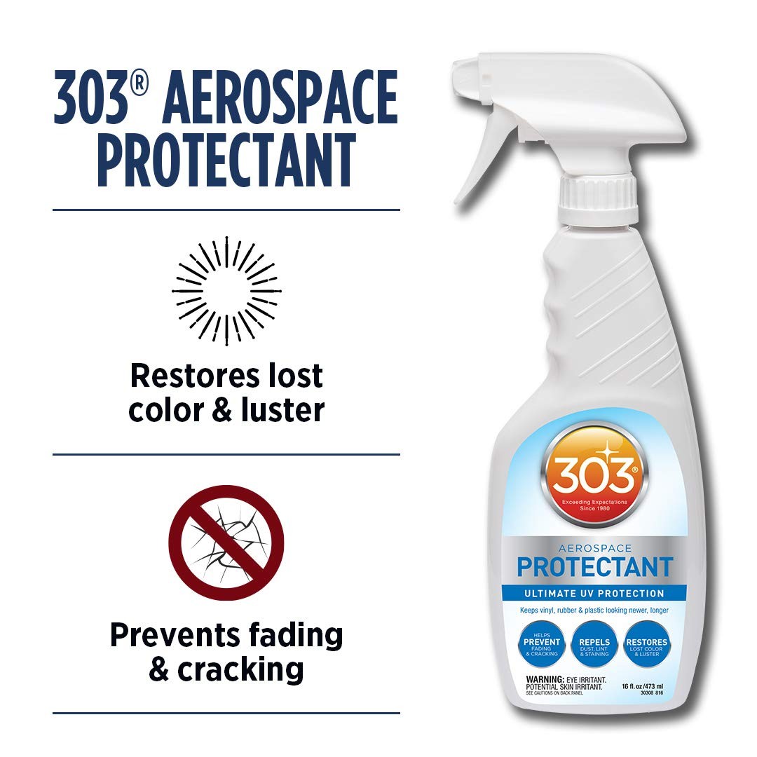 303 Products Aerospace Protectant Spray, UV Protection, Repels Dust, Dirt, Stain