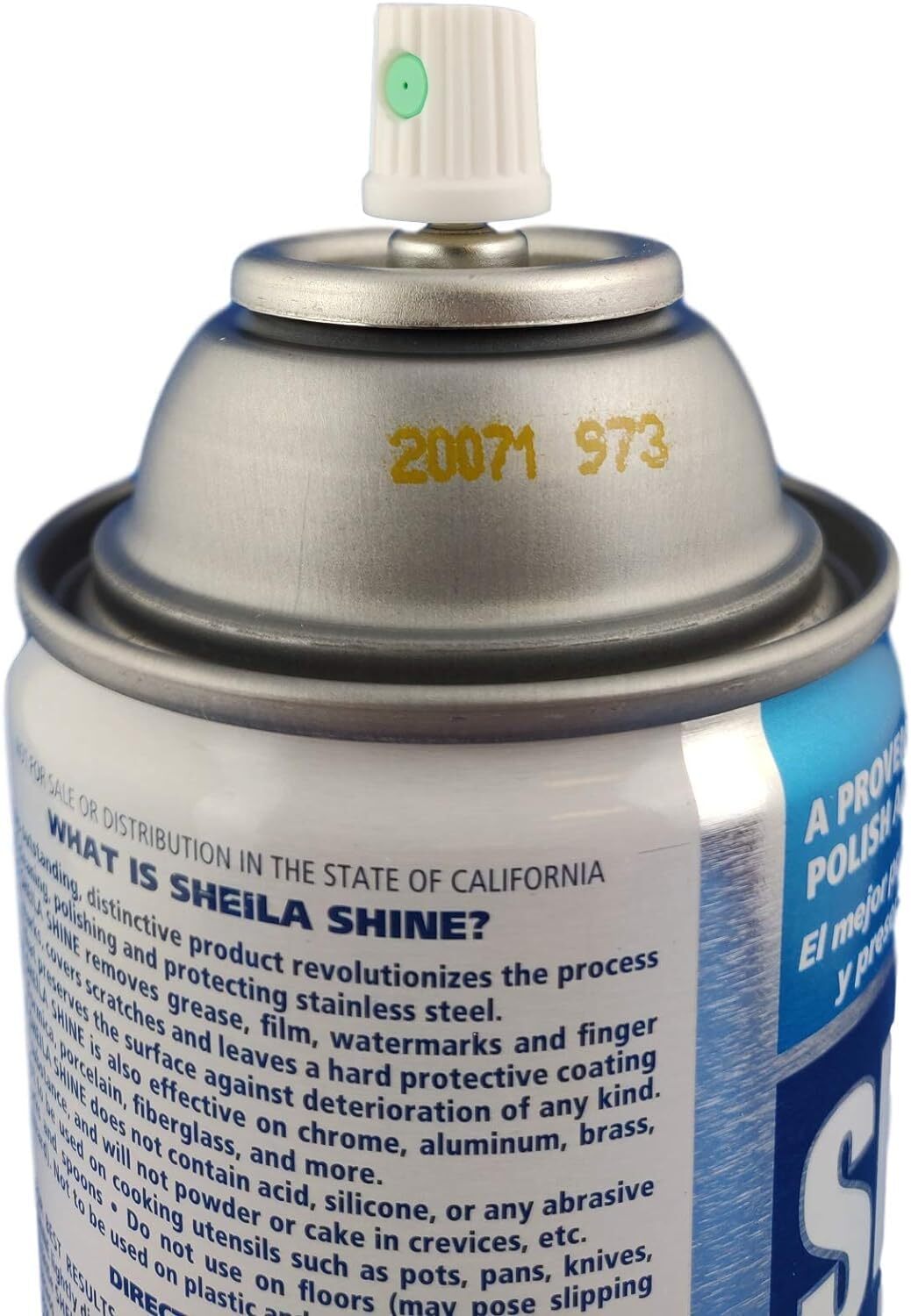 Sheila Shine Stainless Steel Cleaner and Polish 10 Ounce Aerosol Can